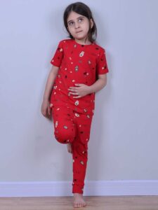 تیشرت شلوار بچه گانه طرح خرس قطبی